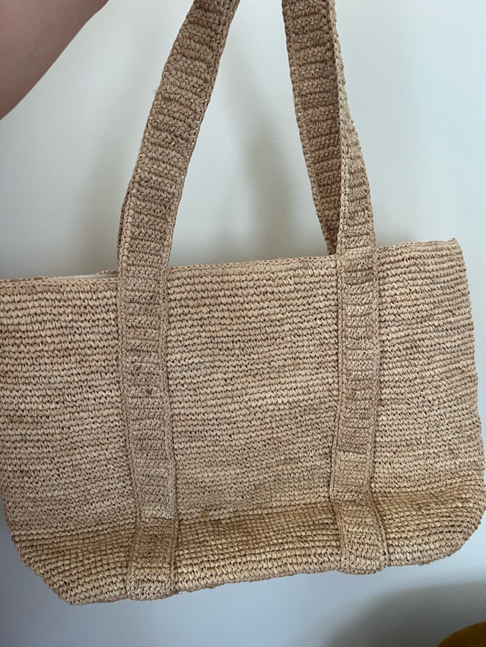 Hat Attack Natural Straw Tote in Beige from Southern Tide - Picture 2 of 6